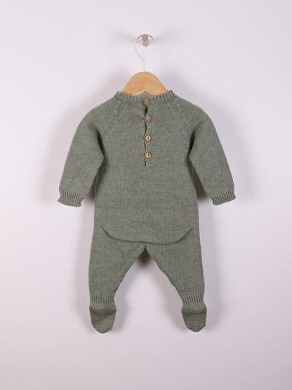 Babygrow Tricotado em Algodão Orgânico