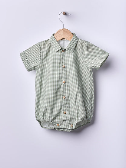 Body Camisa Xadrez Vichy