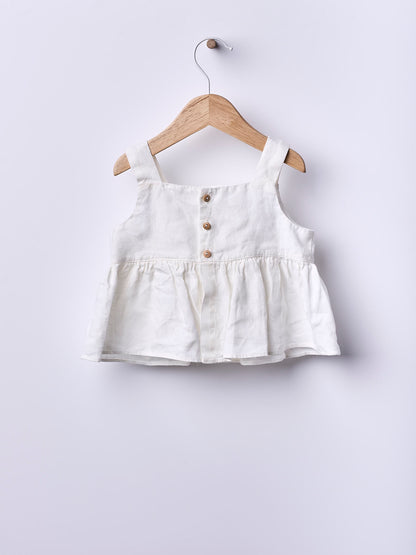 Plain Linen Top