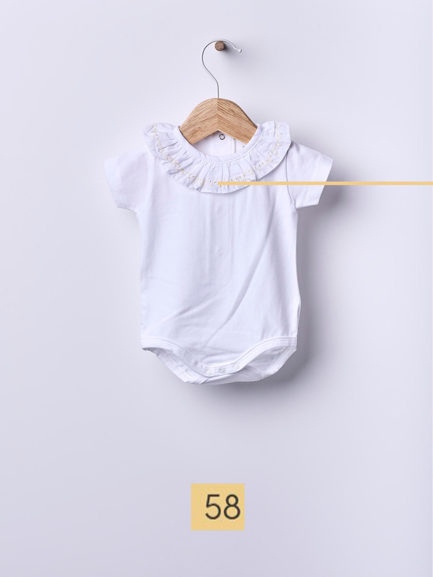 MC Bodysuit with Ruffle Collar