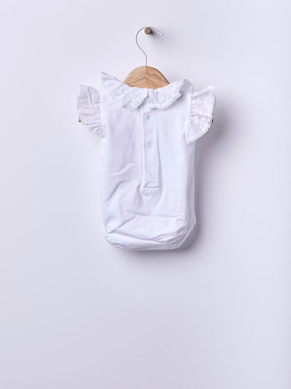 MC Bodysuit with Ruffles