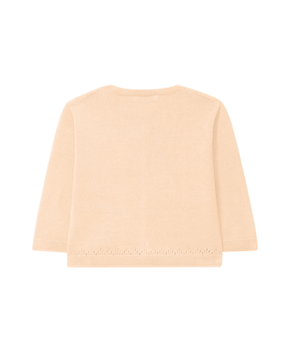 Casaco Tricotado com Ajour