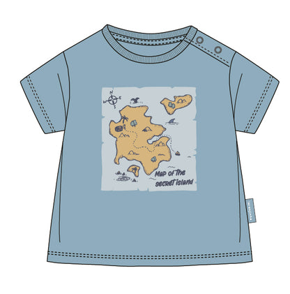 T-shirt &quot;Map of the Secret Island&quot;
