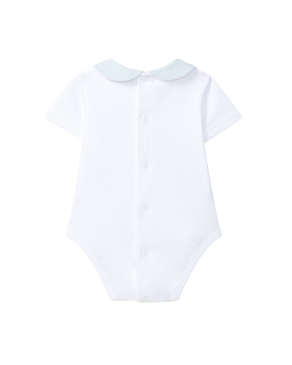 Body Manga Curta Gola Redonda