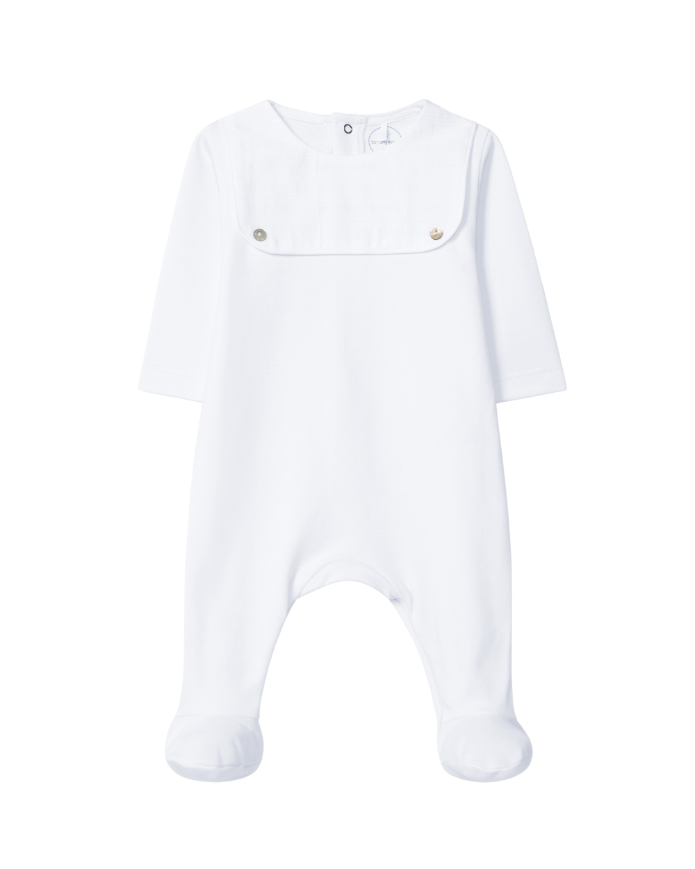 Babygrow sem Gola Jacquard de Riscas
