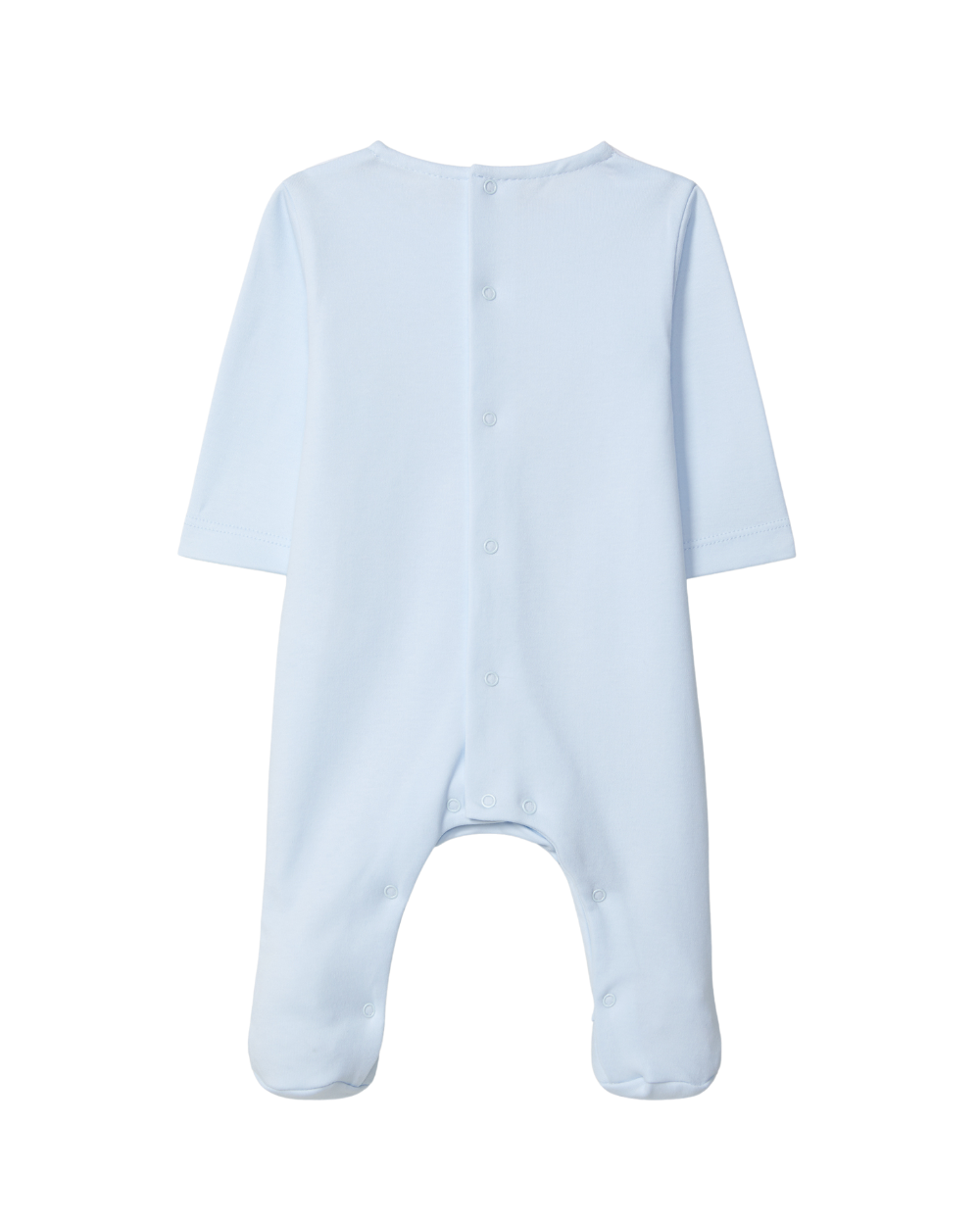 Babygrow sem Gola Jacquard de Riscas
