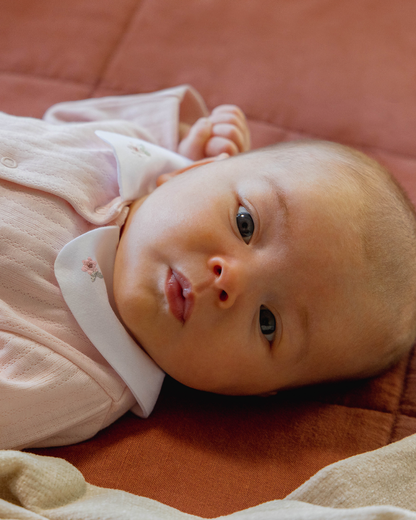 Babygrow Flores Bordadas