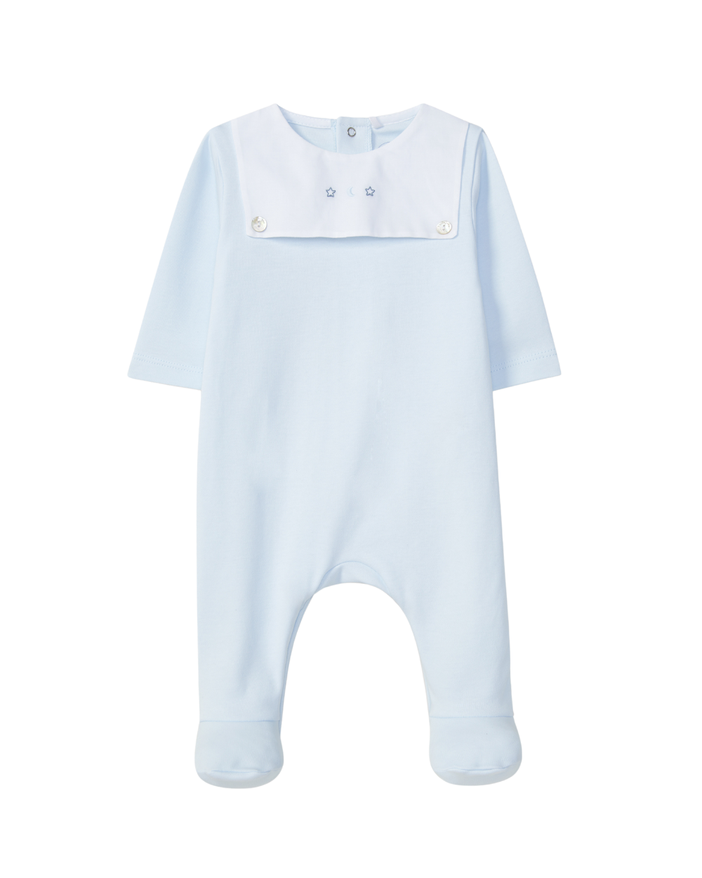Babygrow Encaixe Peito Bordado