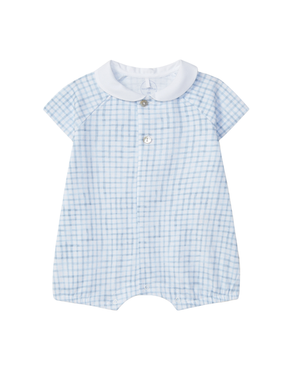 Fatinho Perna Curta Malha Quadrícula