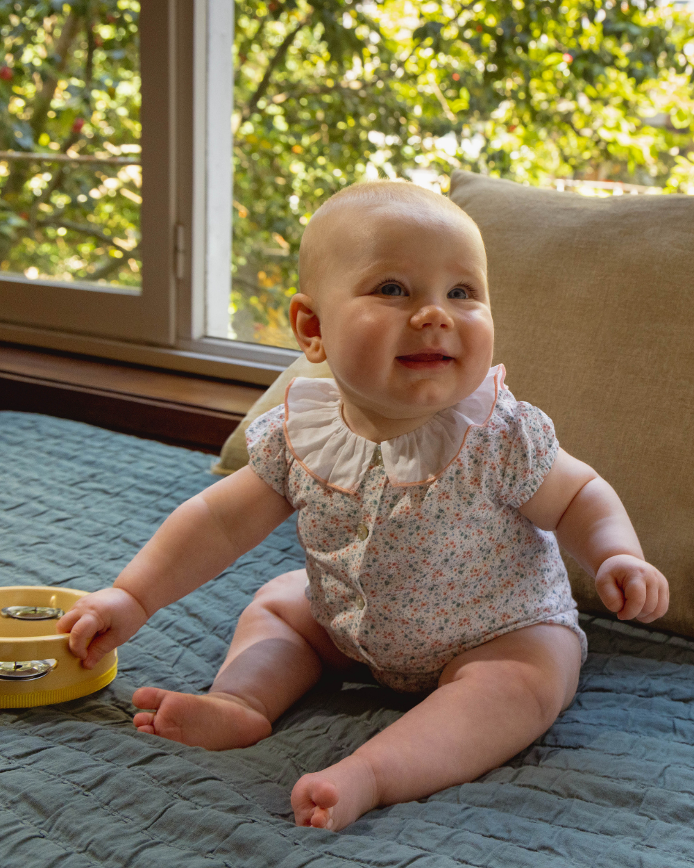 Fofo Flores Seersucker