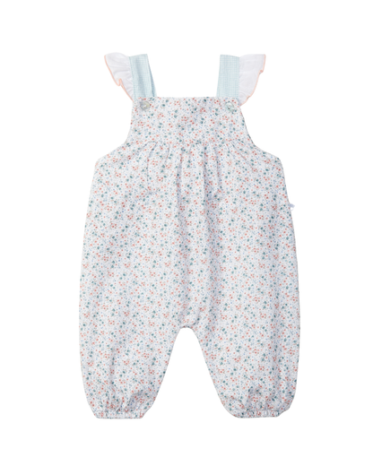 Jardineiras Flores Seersucker