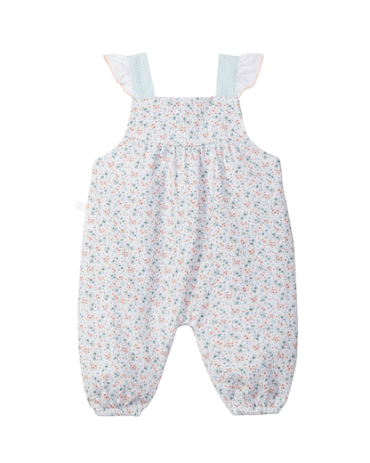 Jardineiras Flores Seersucker