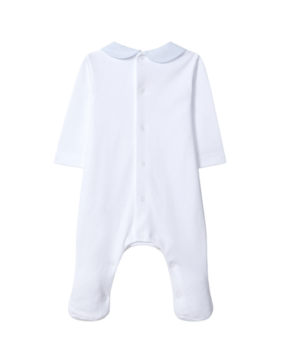 Babygrow Gola Redonda Seersucker Riscas