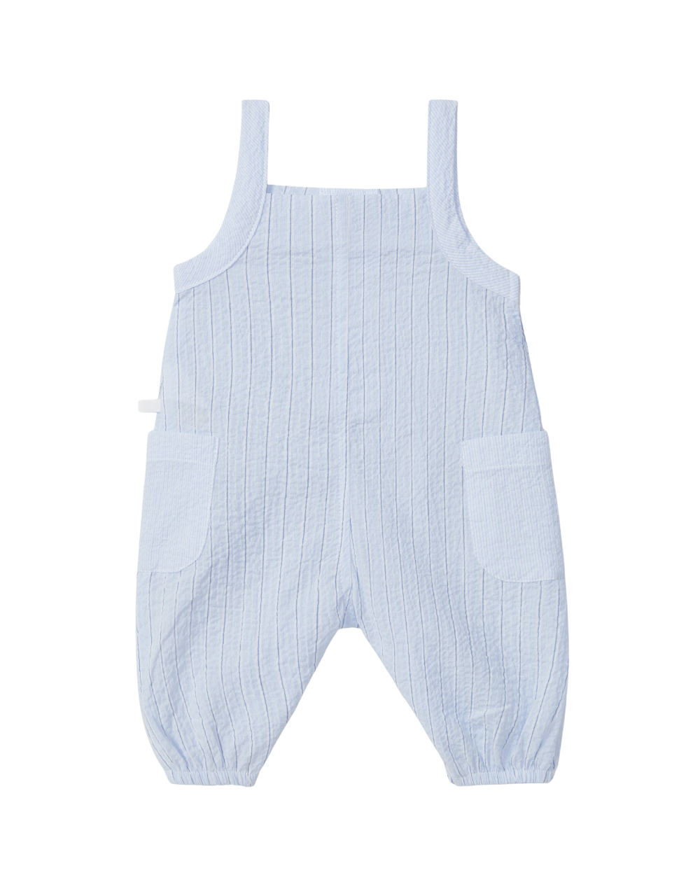 Jardineiras Seersucker de Riscas