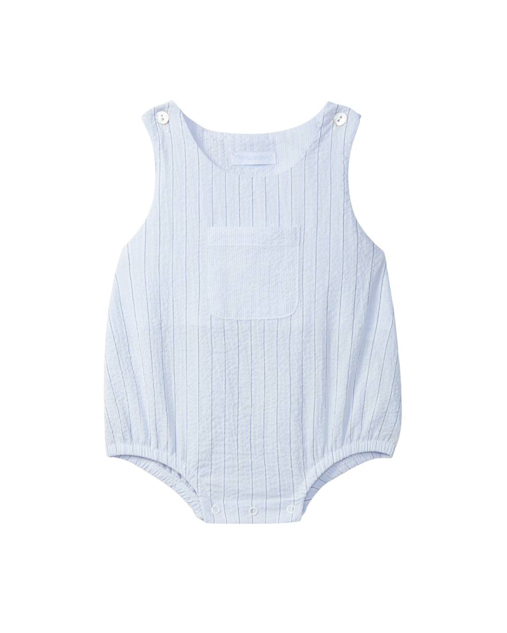 Fofo Seersucker Riscas com Bolso