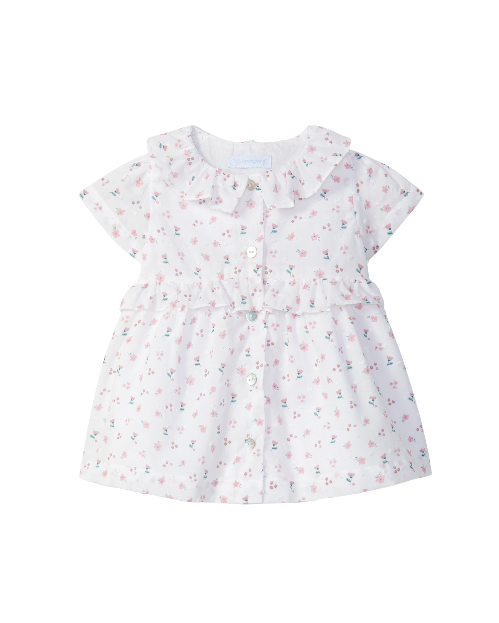 Vestido Plumeti Estampado Floral