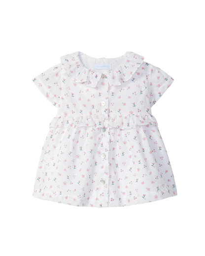 Vestido Plumeti Estampado Floral