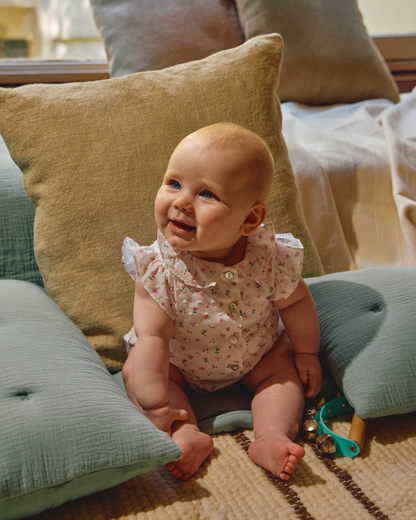 Fofo Plumeti Estampado Floral