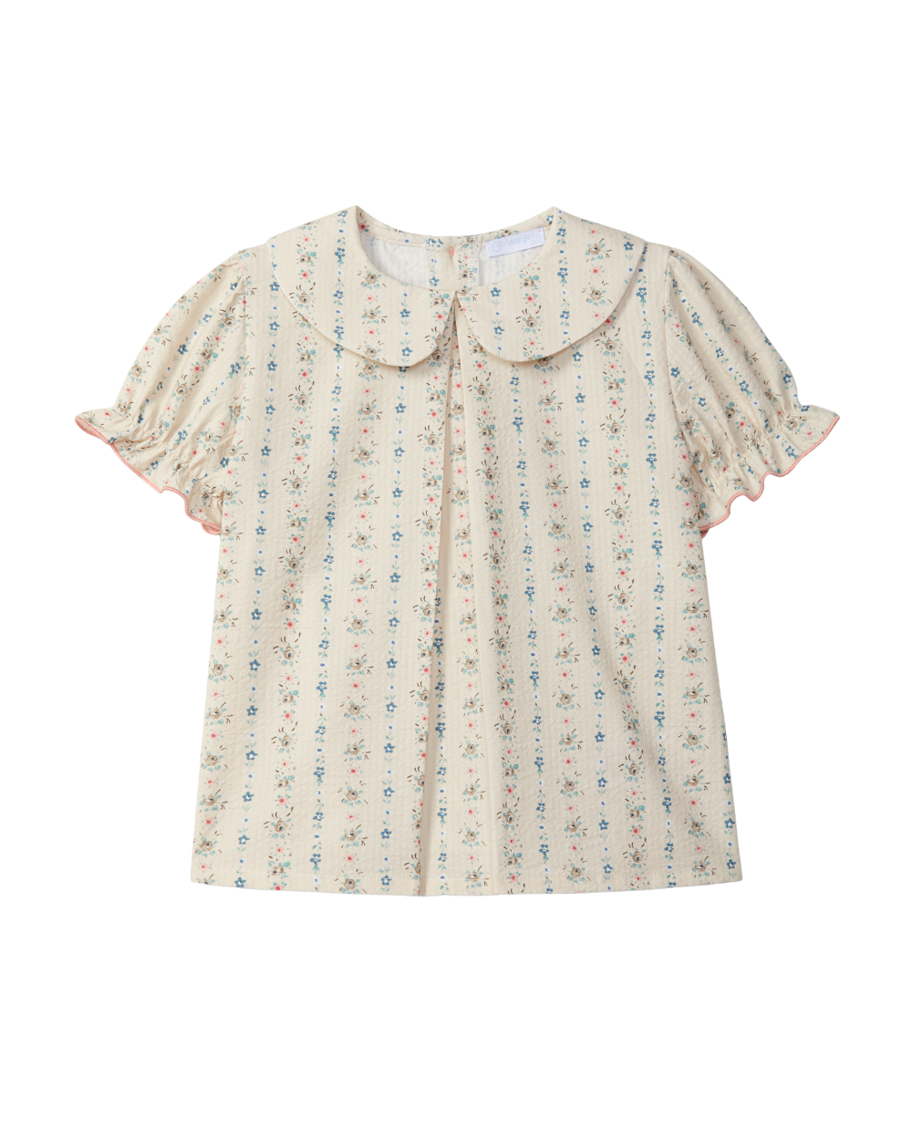 Blusa Seersucker Estampado Floral