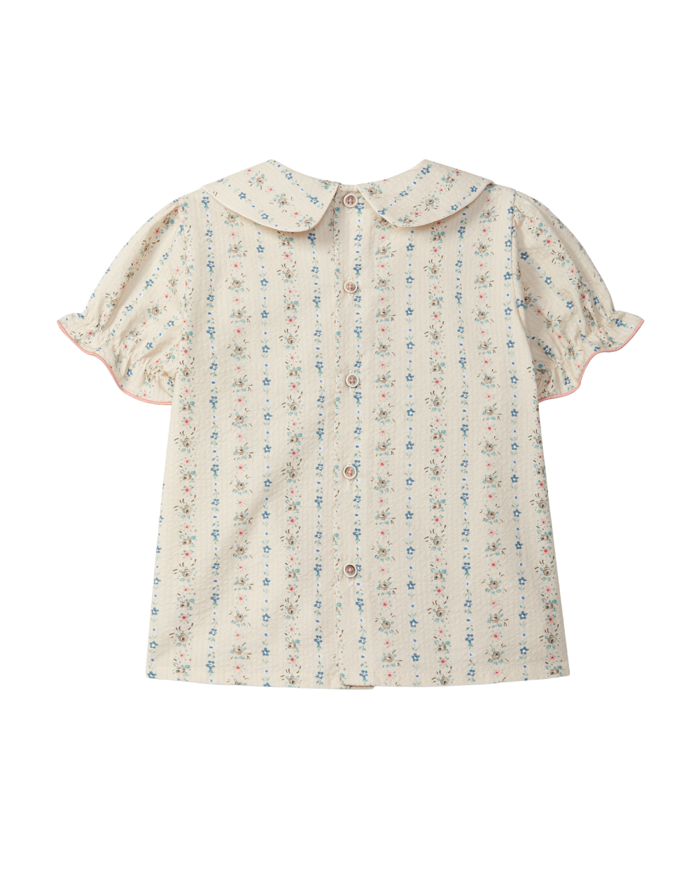 Blusa Seersucker Estampado Floral