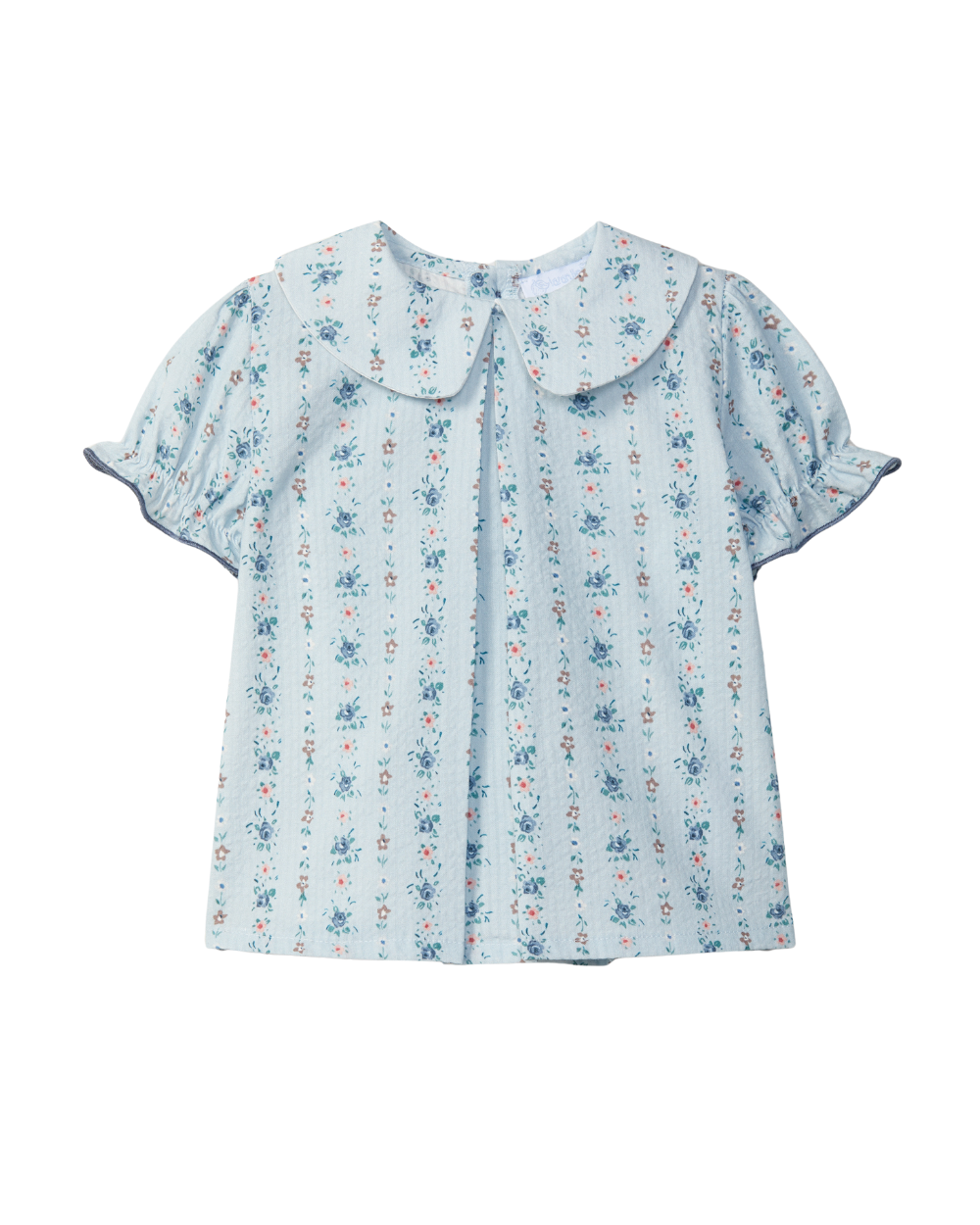 Blusa Seersucker Estampado Floral
