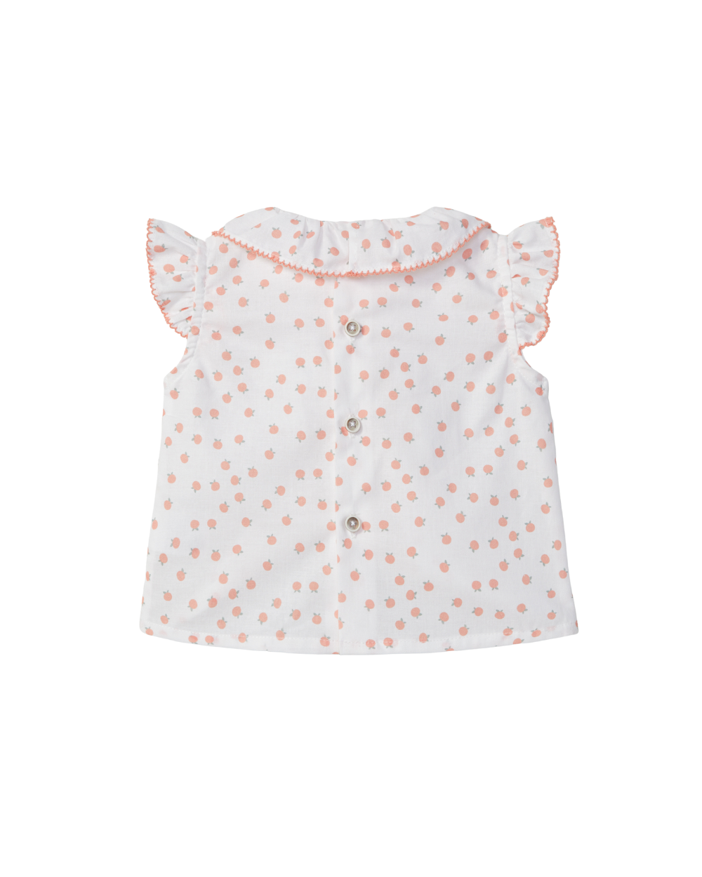 Blusa com Detalhes em Cor Contraste