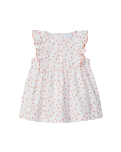 Vestido Detalhes Cor Contraste