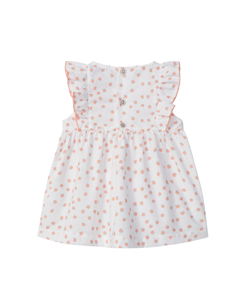 Vestido Detalhes Cor Contraste