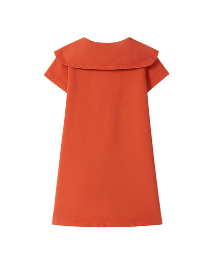 Vestido Piquet Detalhe de Espiguilha