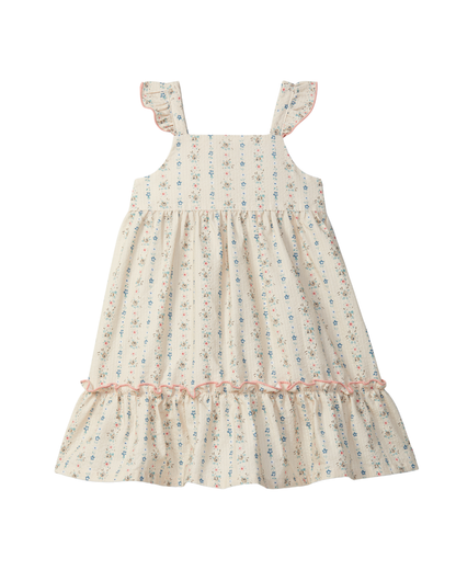 Vestido Seersucker Estampado Floral