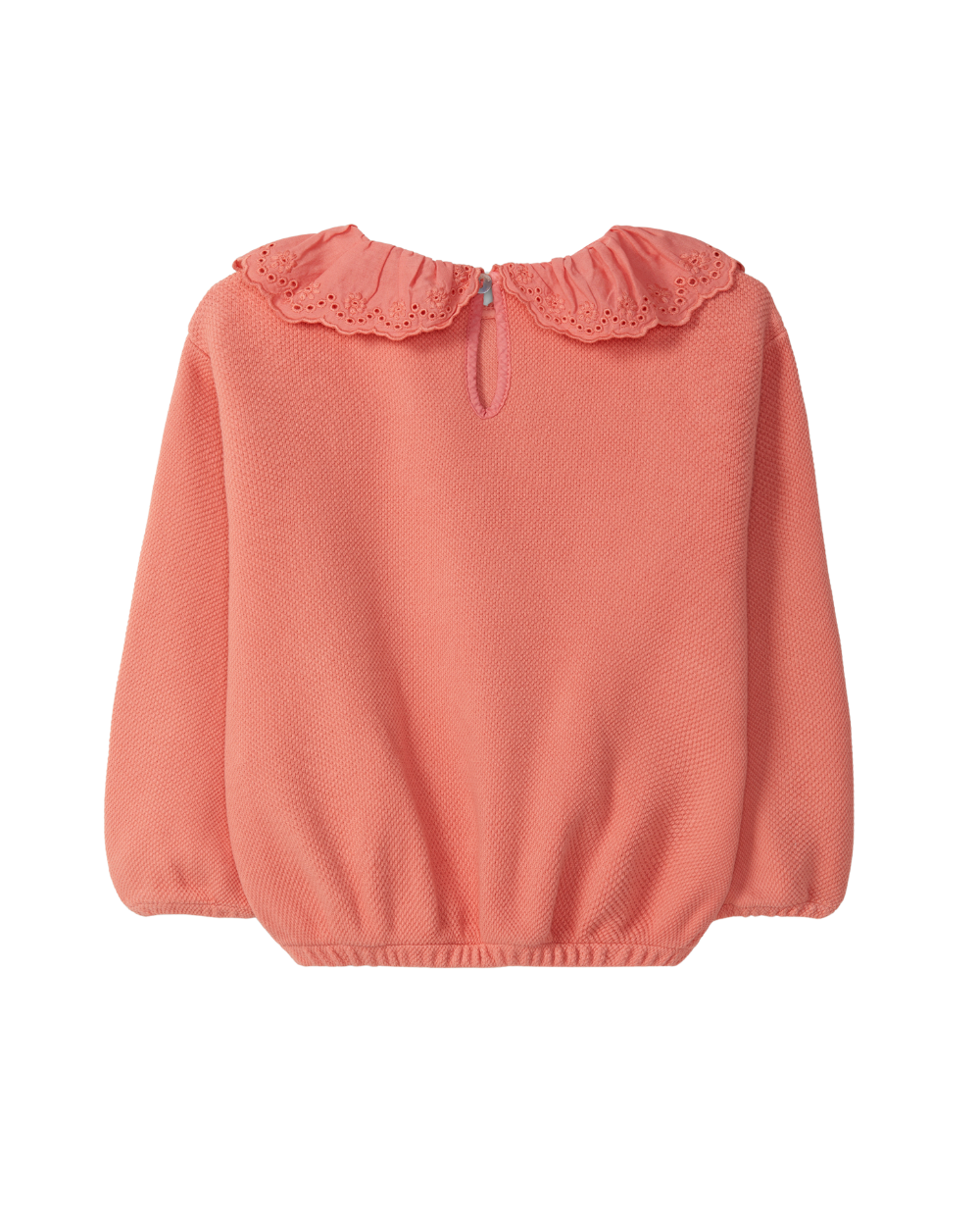 Sweatshirt Piquet com Gola