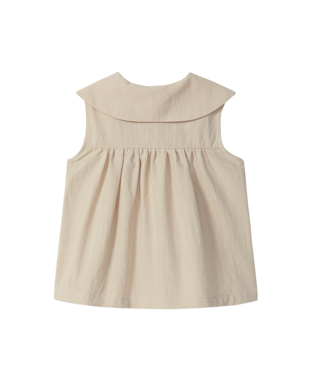 Blusa Algodão Texturado e Bordado