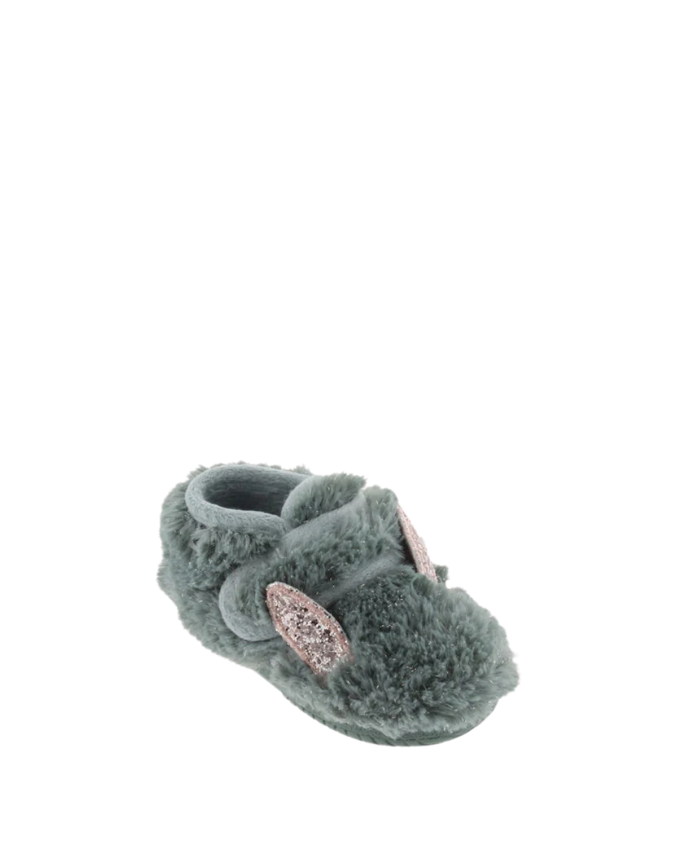 Chaussons en fourrure brillante