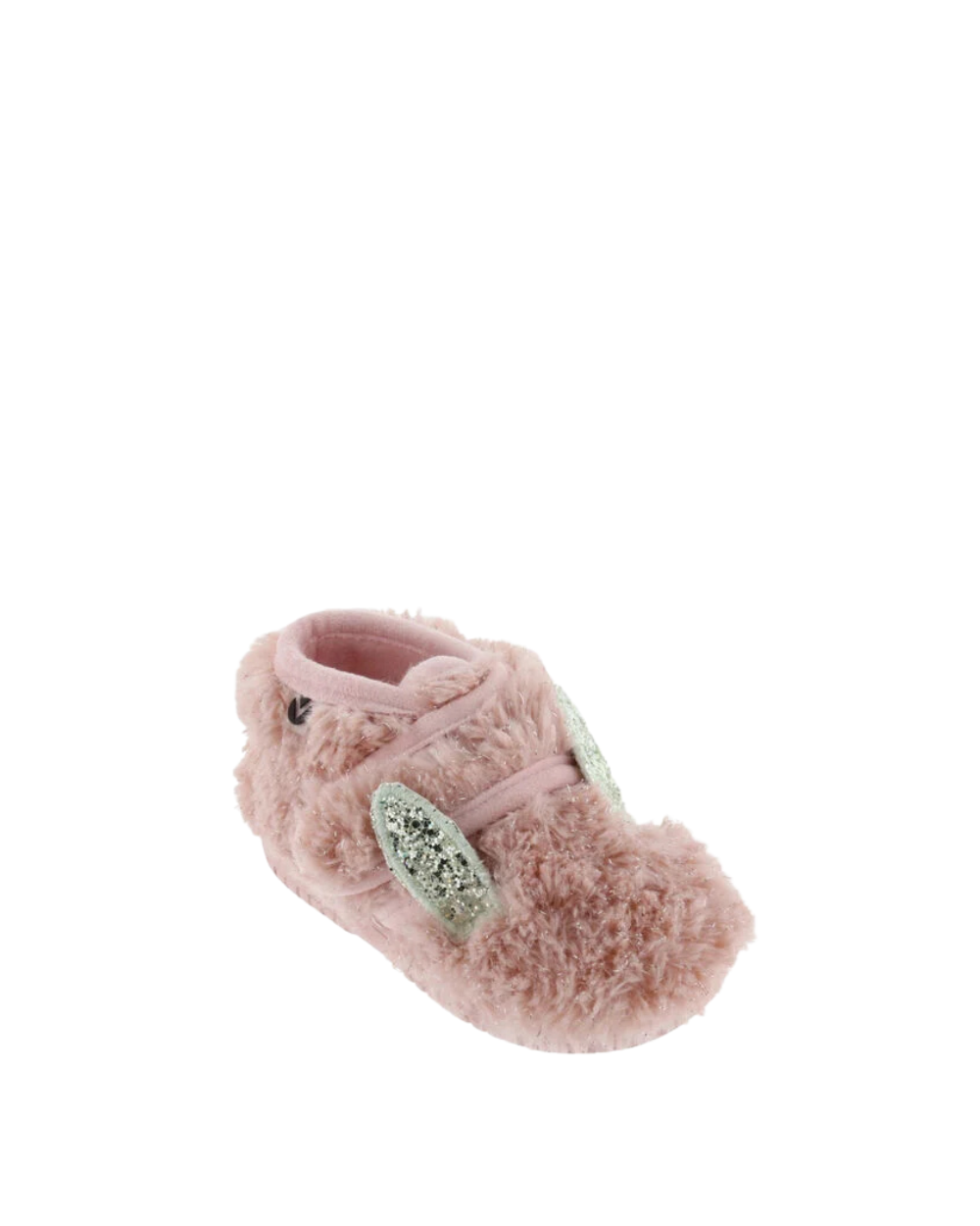 Chaussons en fourrure brillante