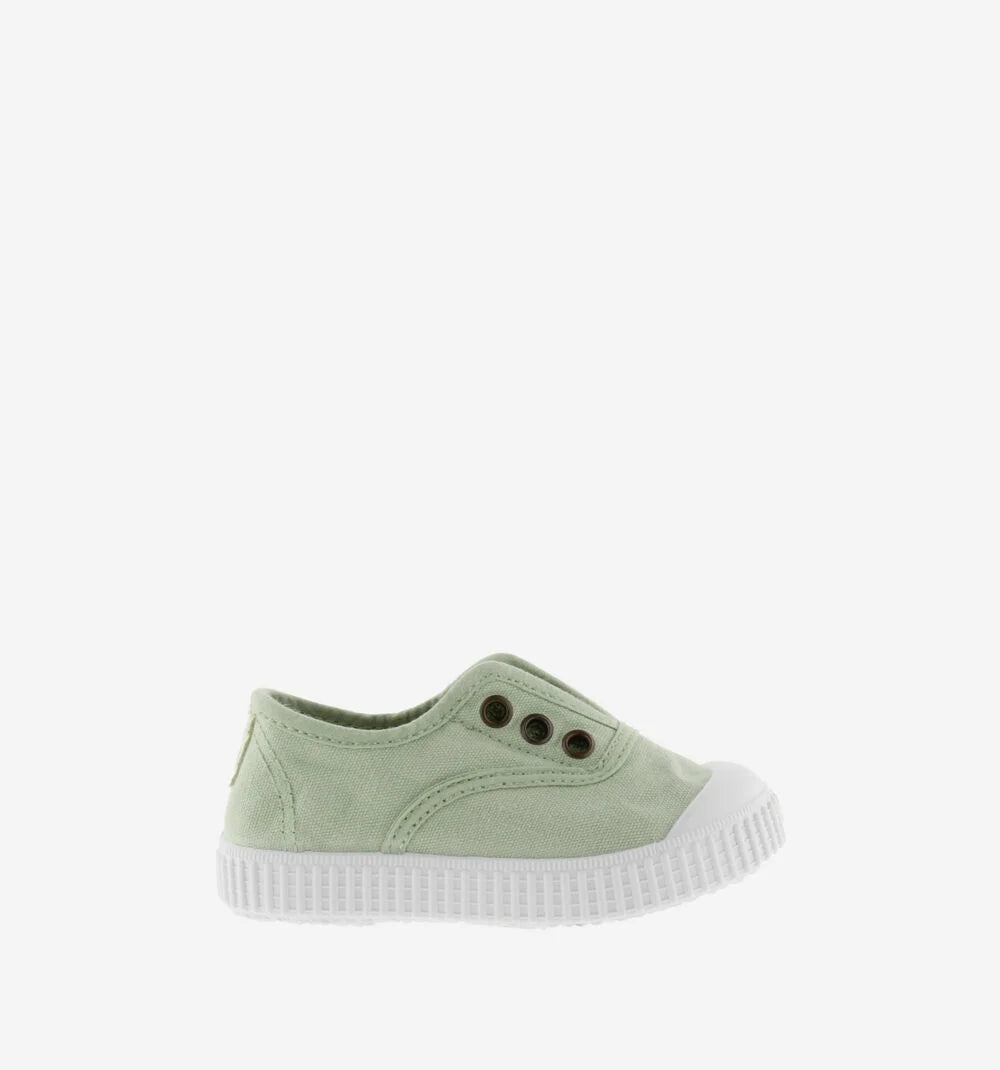 Elastic Canvas Sneakers