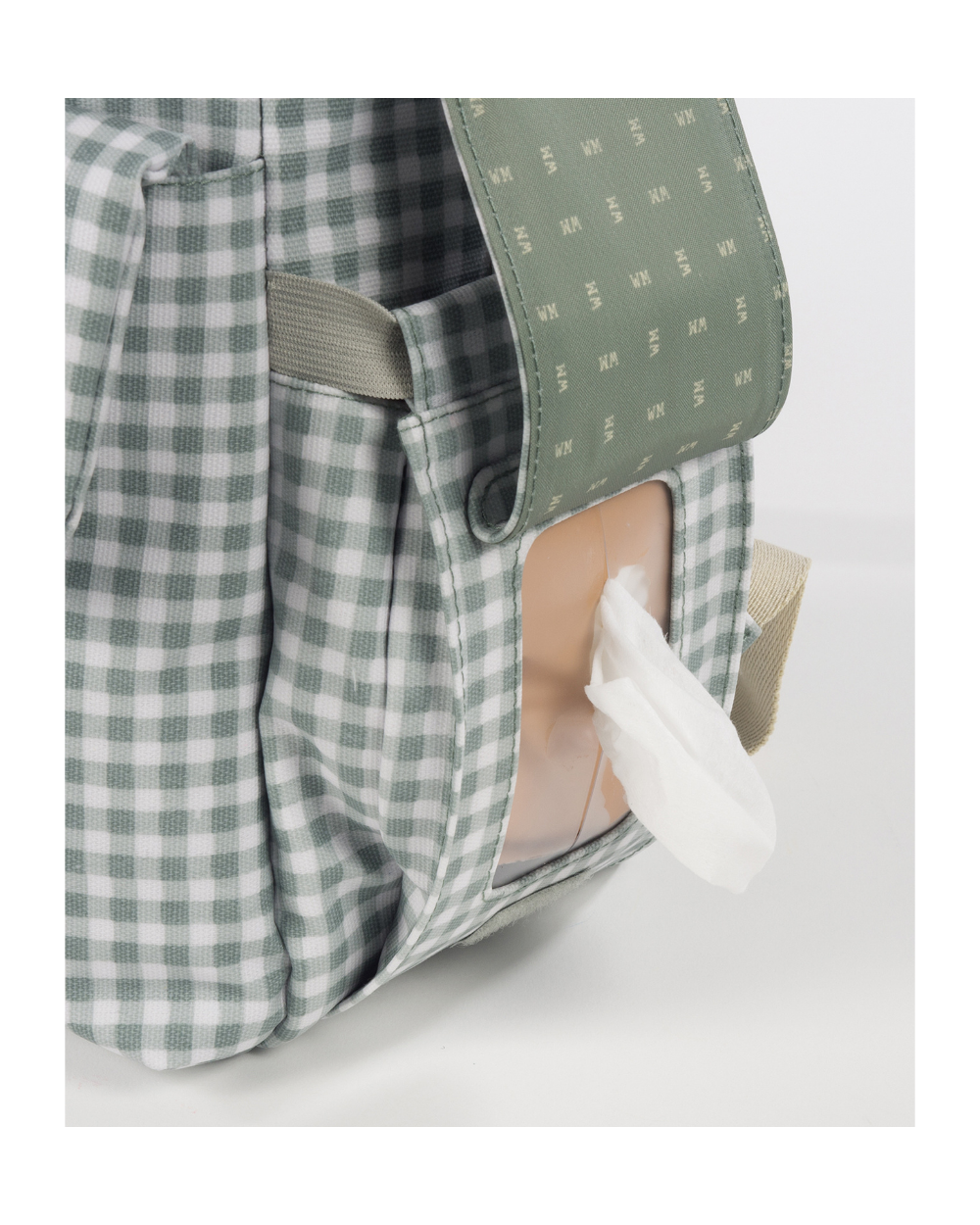 I Love Vichy Green Backpack