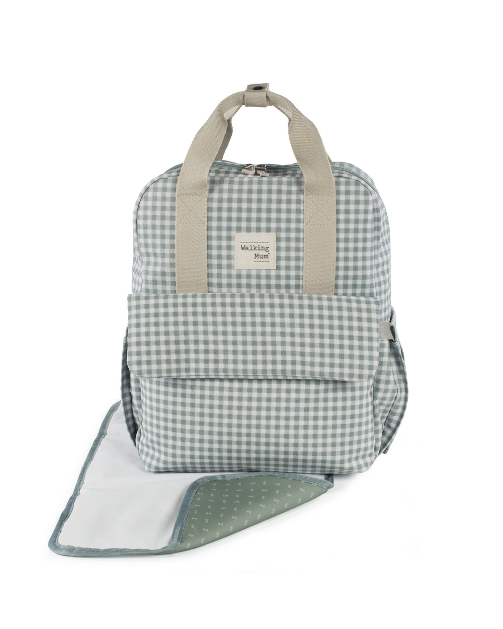 Mochila I Love Vichy Verde