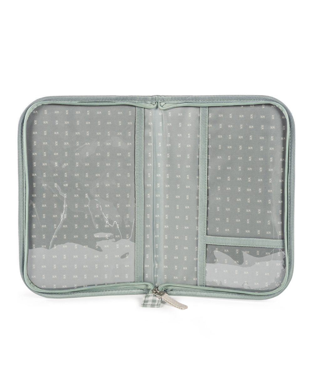 Porta Documentos I Love Vichy Verde