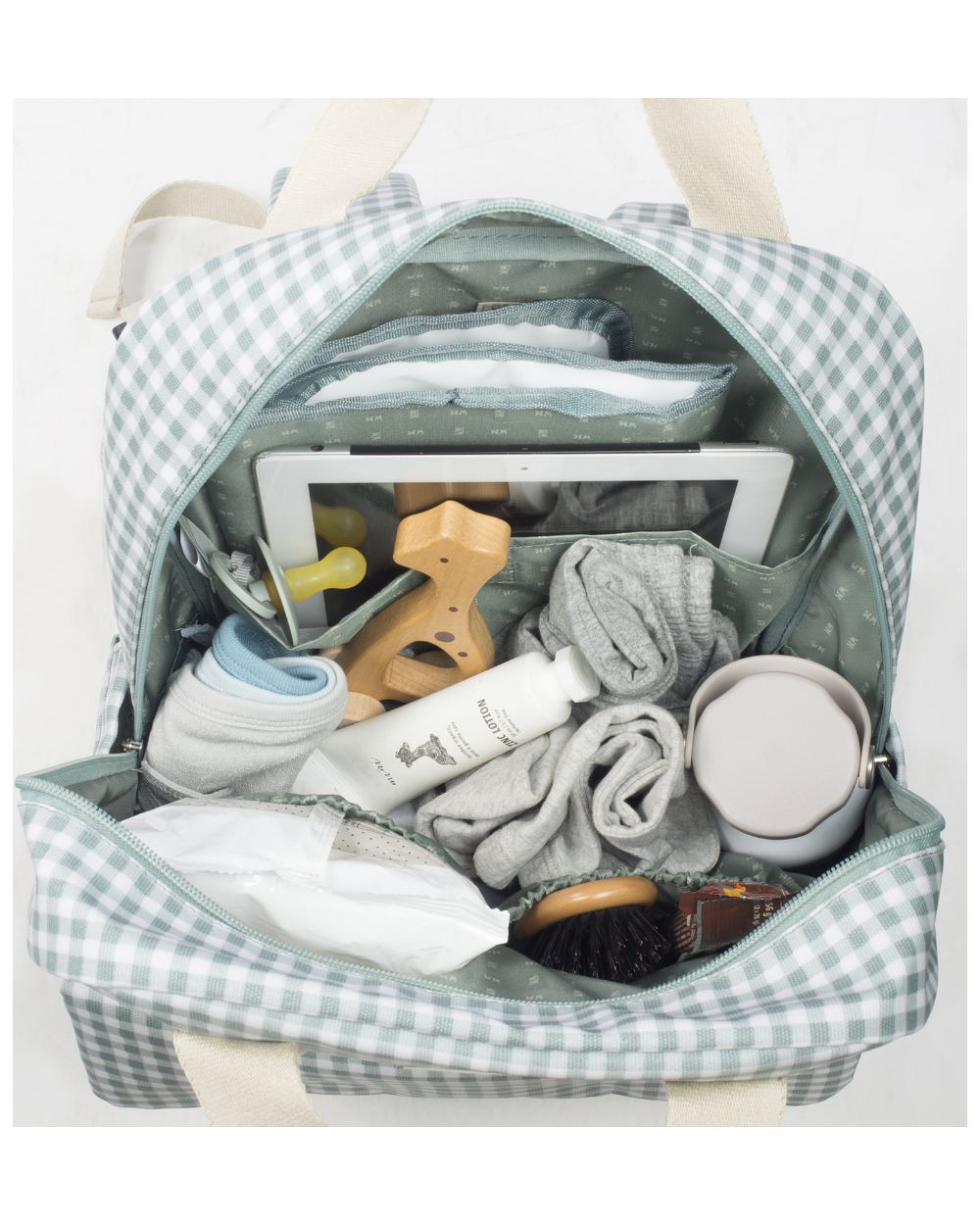 I Love Vichy Green Backpack