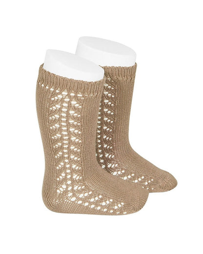 Meia Alta Joelho Rendada