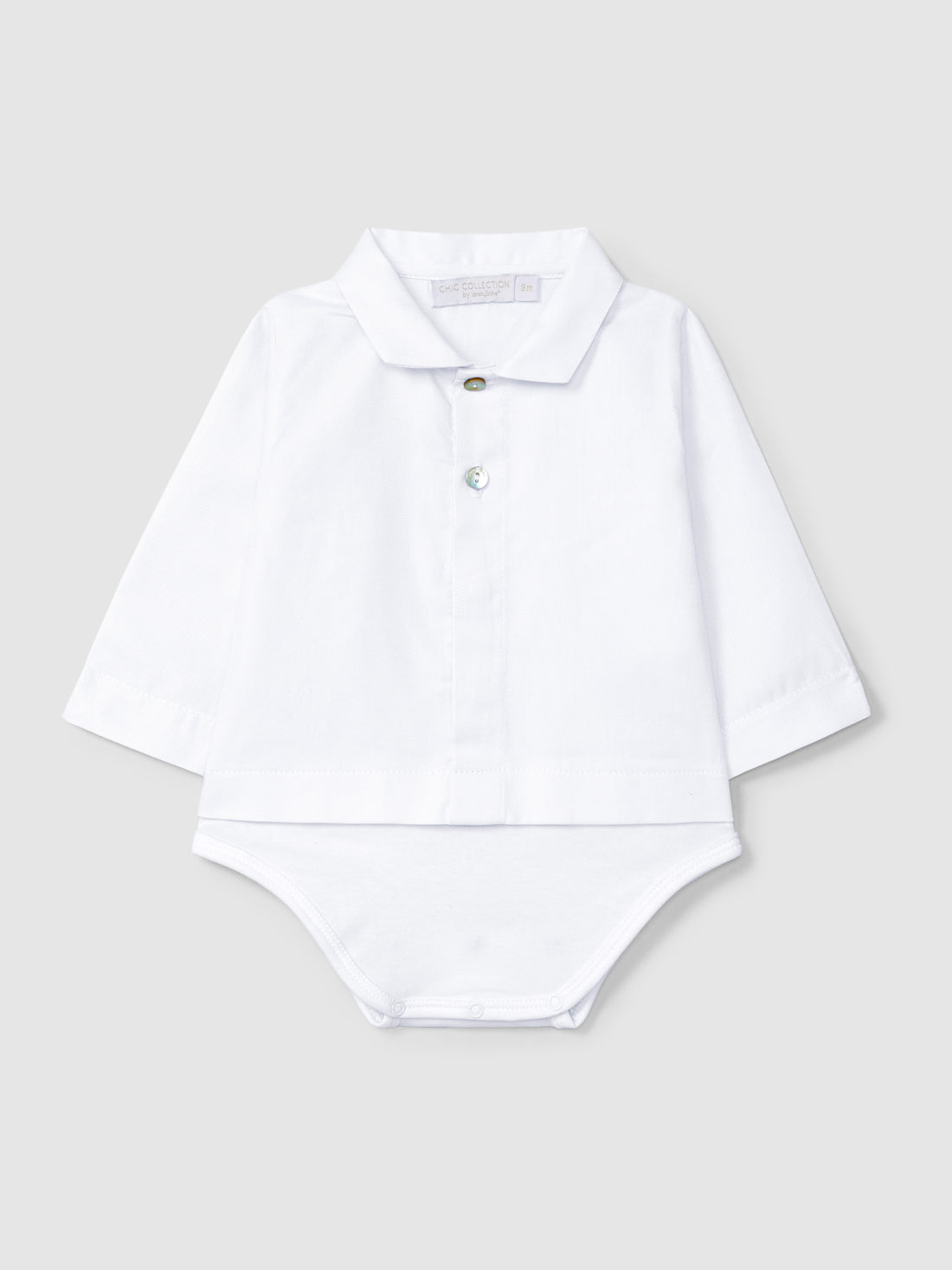 Body Camisa Gola Bico