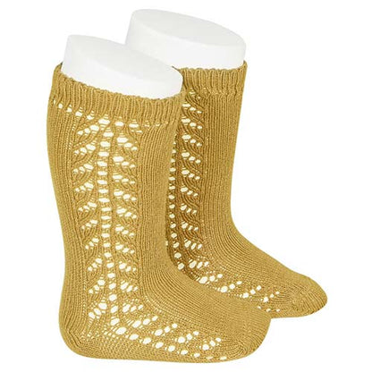 Meia Alta Joelho Rendada