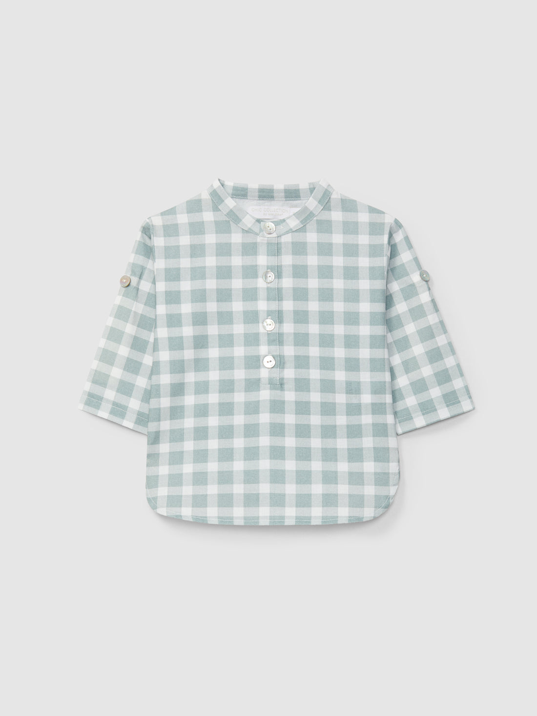 Camisa Gola Mao Xadrez