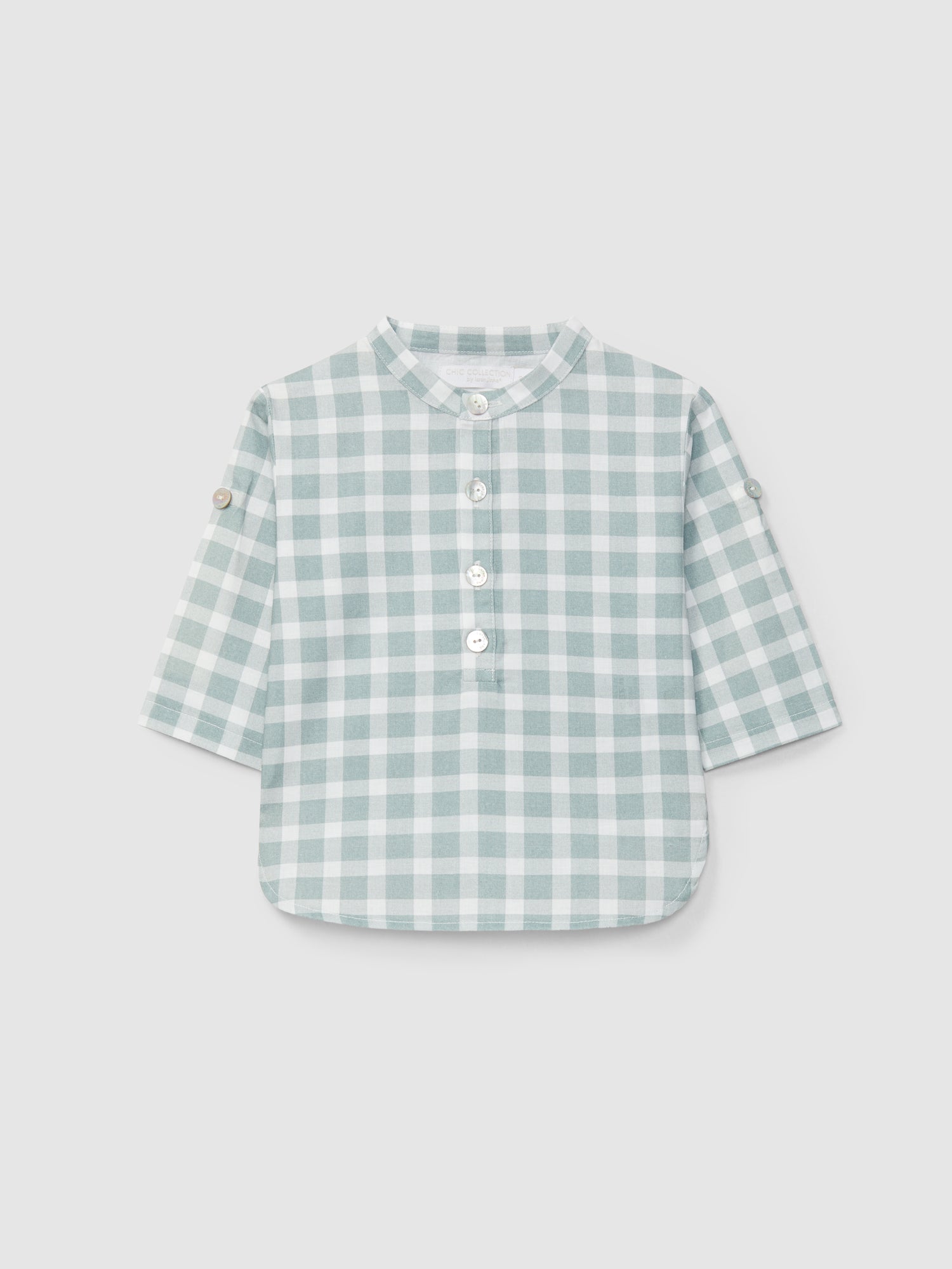 Camisa Gola Mao Xadrez