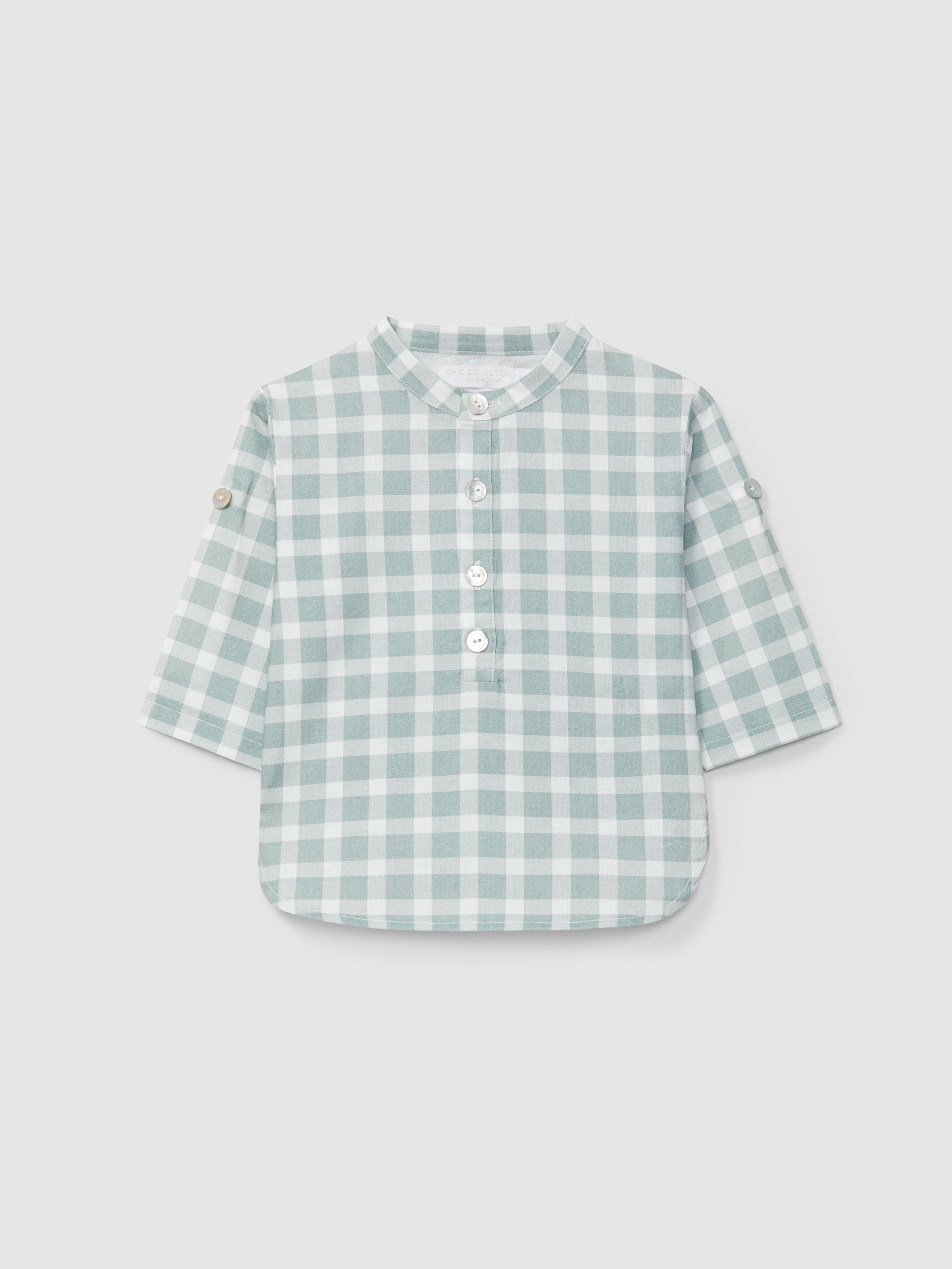 Camisa Gola Mao Xadrez