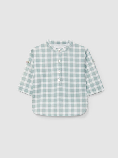 Camisa Gola Mao Xadrez