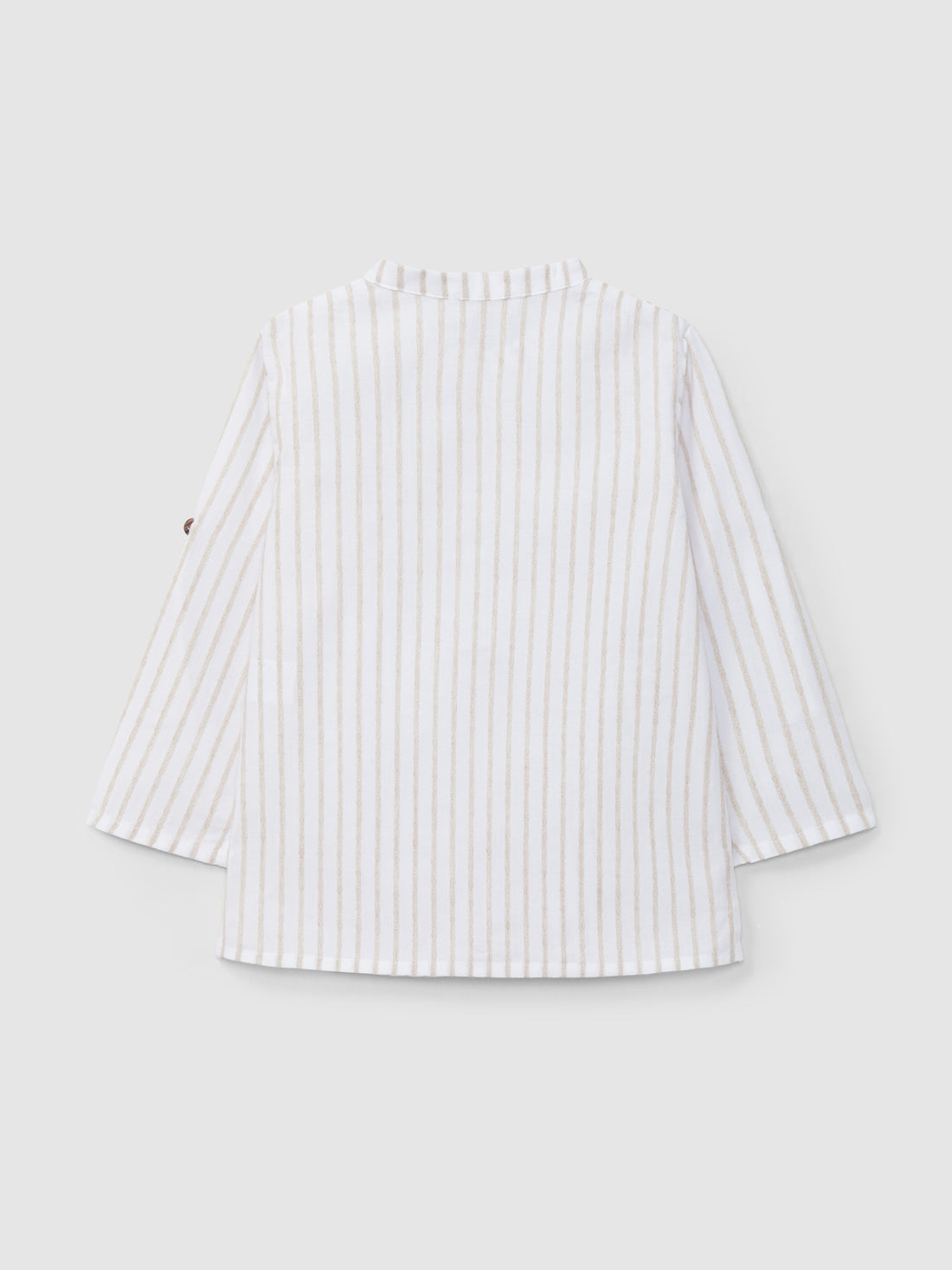 Camisa Gola Mao Riscas em Relevo