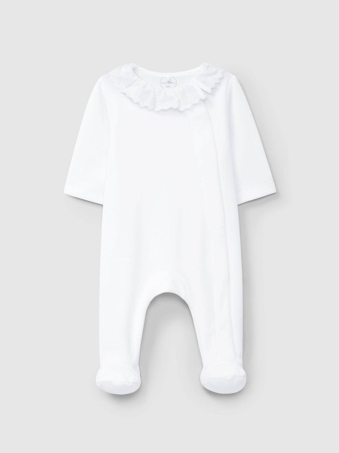 Babygrow Gola de Folho Bordado