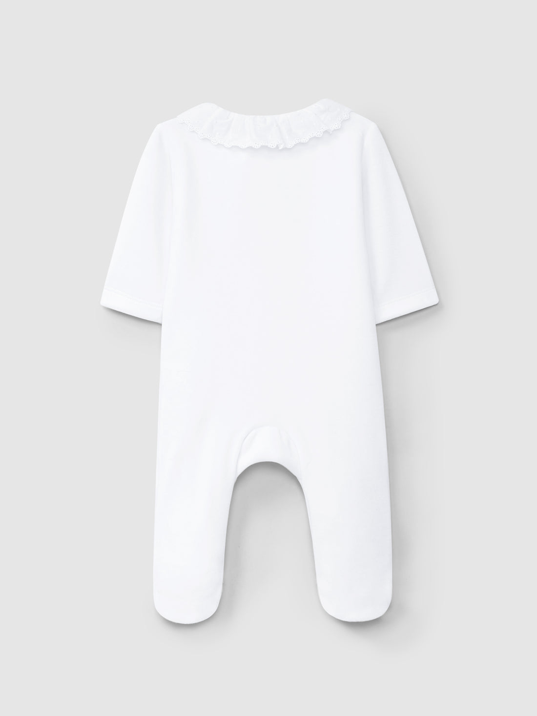 Babygrow Gola de Folho Bordado