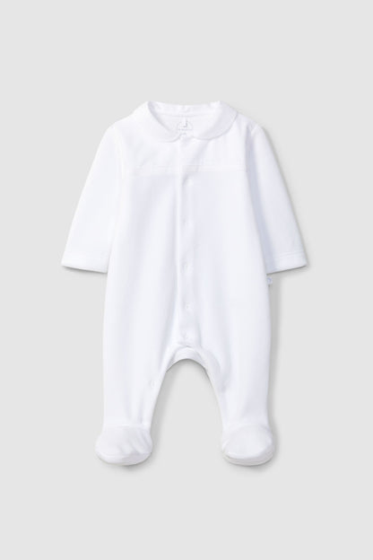 Babygrow Veludo Fita Bordada